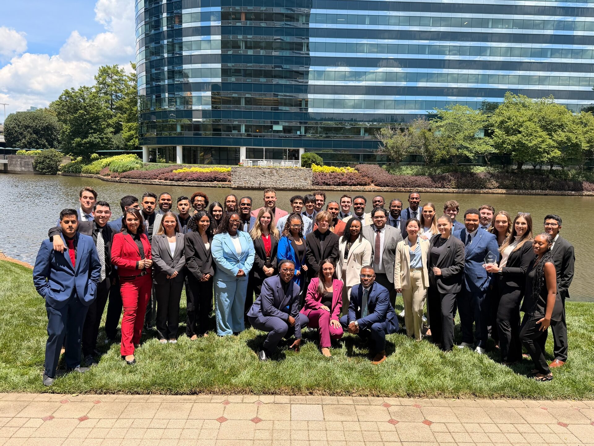 The BG Horizon team outside their Greensboro, NC office